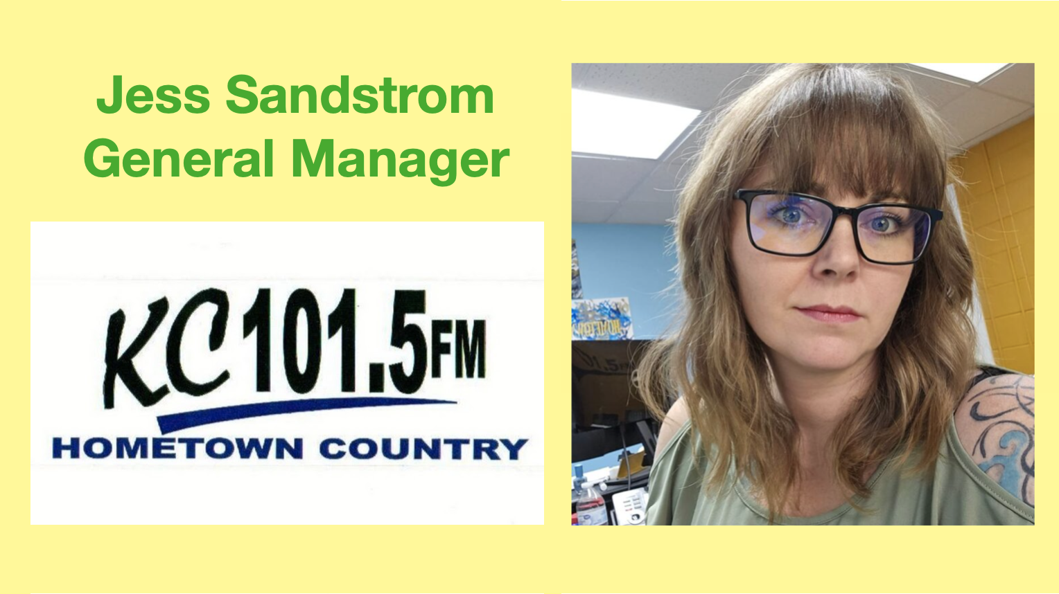 JESS SANDSTROM OF KC101 NAMED ONE OF THE BEST MANAGERS IN RADIO